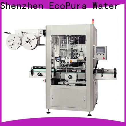 EcoPura labeller bottle labeler trade partner for commerce