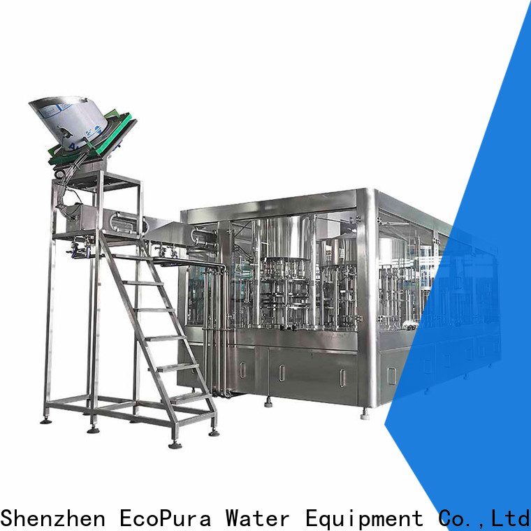 EcoPura low cost small liquid filling machine manufacturer for beverages