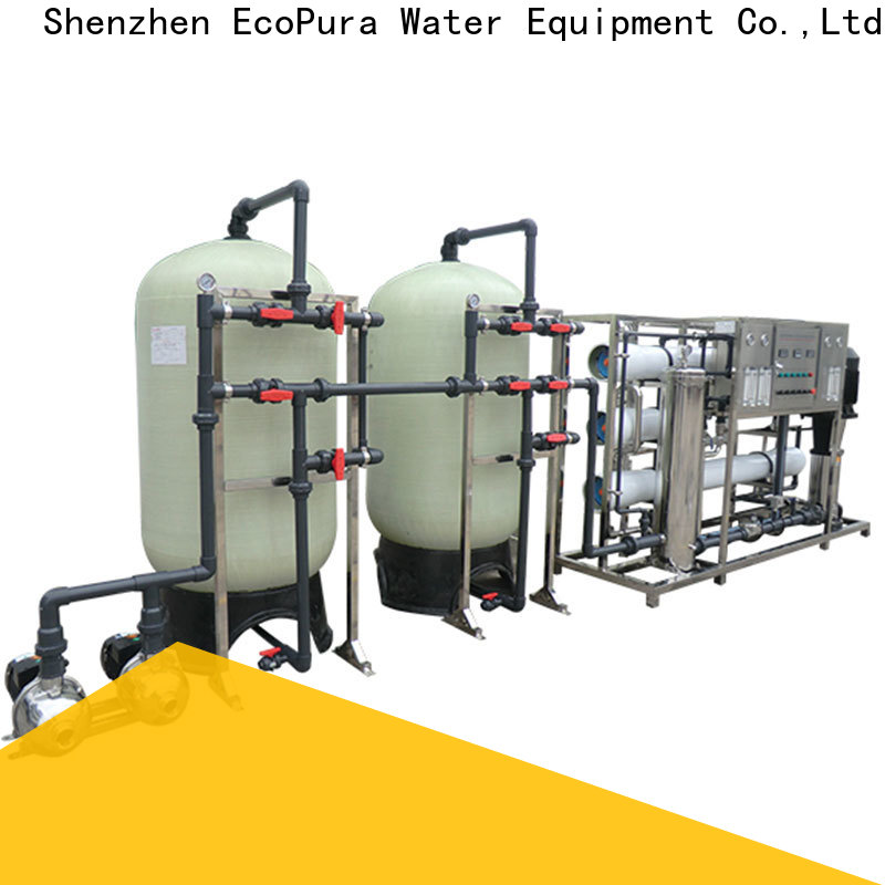 EcoPura osmosis water treatment equipment manufacturers solution expert for the global market