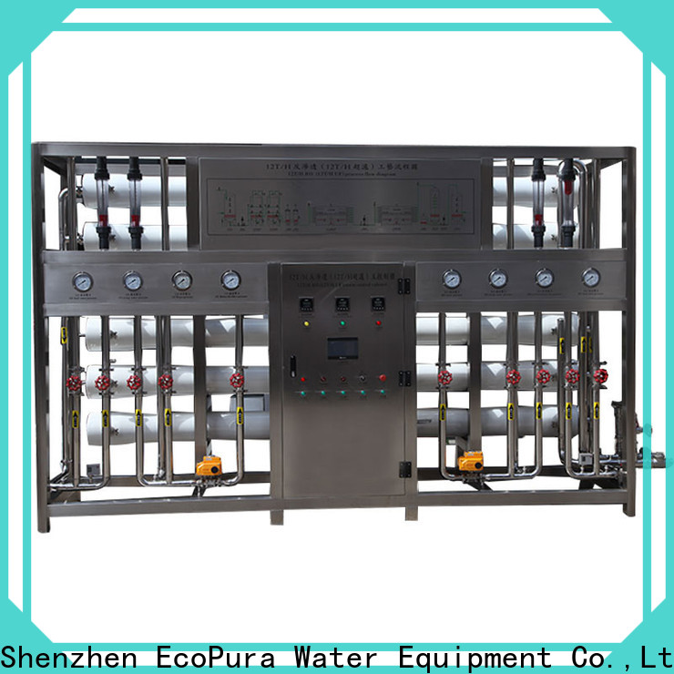 EcoPura premium quality water treatment plant manufacturers solution expert for water treatment