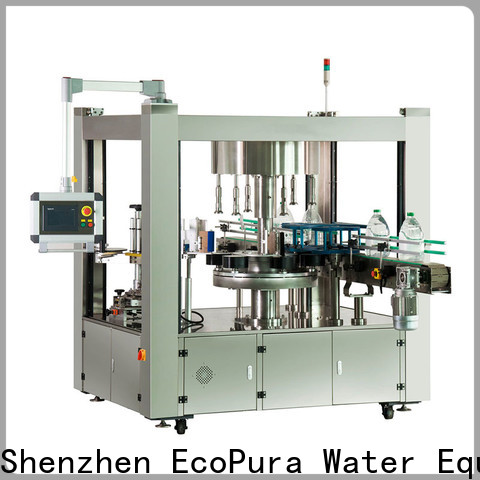 EcoPura ISO9001 certified bottle labeler trade partner for commerce