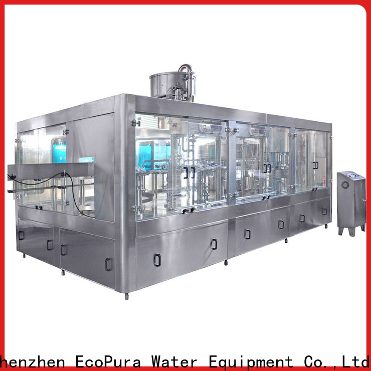 EcoPura 4in1 carbonated soft drinks filling machine trader for upgrade industries