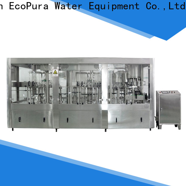 EcoPura 4in1 juice filling equipment more buying choices for upgrade industries