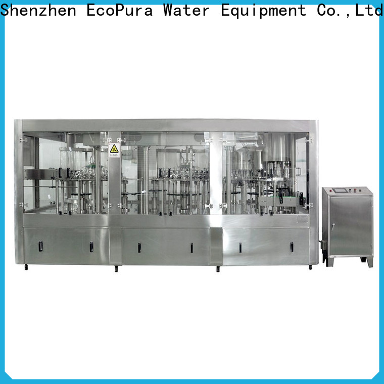 EcoPura dedicated service oil bottling machine producer for industrial production