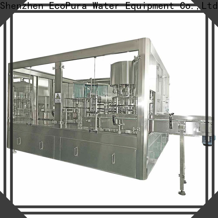 EcoPura OEM ODM water bottle filling machine international trader for factory