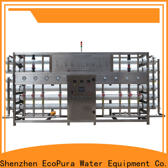 EcoPura standard water treatment plant manufacturers solution expert for the global market