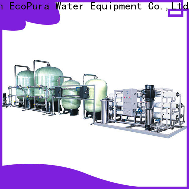 premium quality water treatment plant manufacturers system exporter for water purification