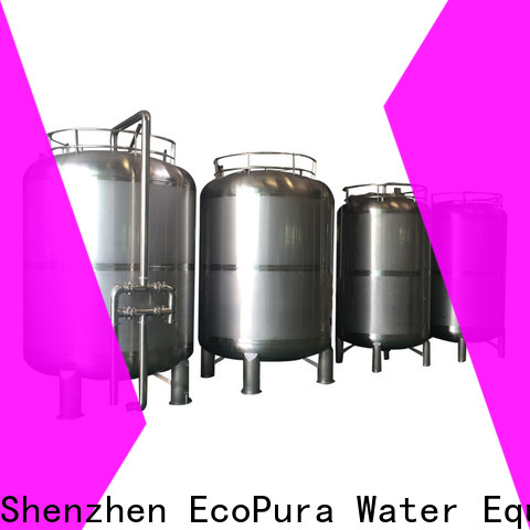 EcoPura standard water processing machine exporter for water treatment