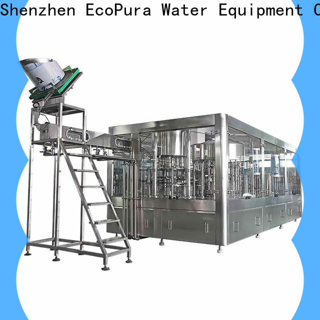EcoPura filling small liquid filling machine manufacturer for beverages
