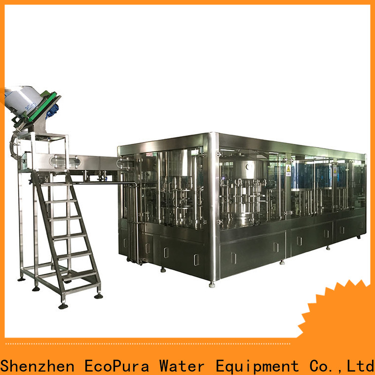 EcoPura water small liquid filling machine trade partner for liquids