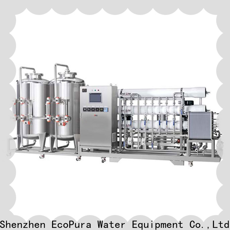 EcoPura strict inspection water treatment process wholesaler trader for water treatment