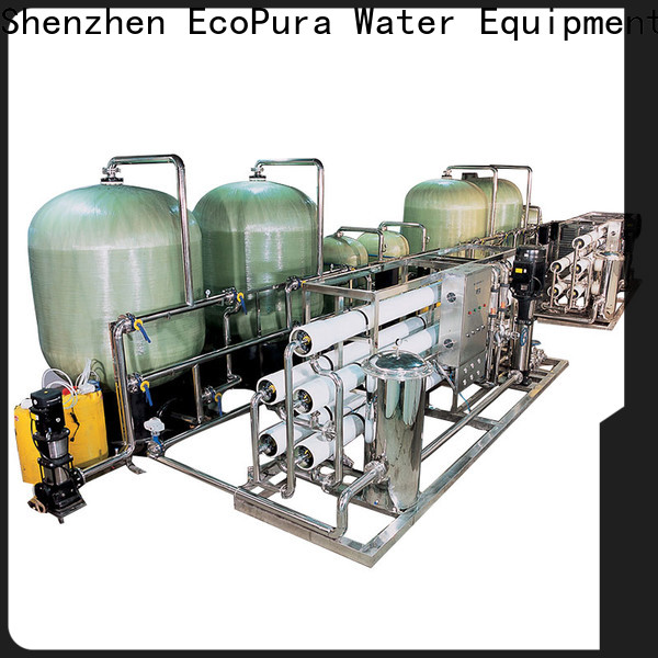 EcoPura strict inspection water treatment companies solution expert for water purification