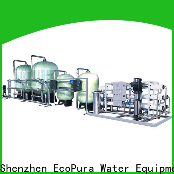 EcoPura standard water treatment equipment manufacturers exporter for water treatment