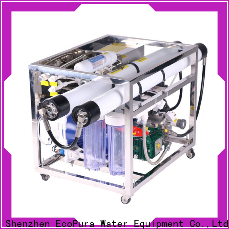 EcoPura desalination water treatment plant manufacturers wholesaler trader for water purification