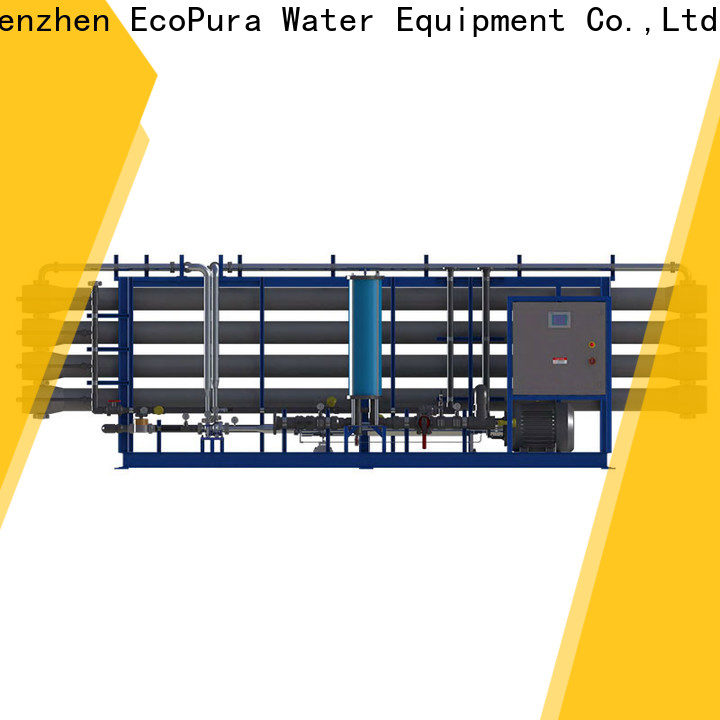 EcoPura 5m3h water process equipment wholesaler trader for water purification