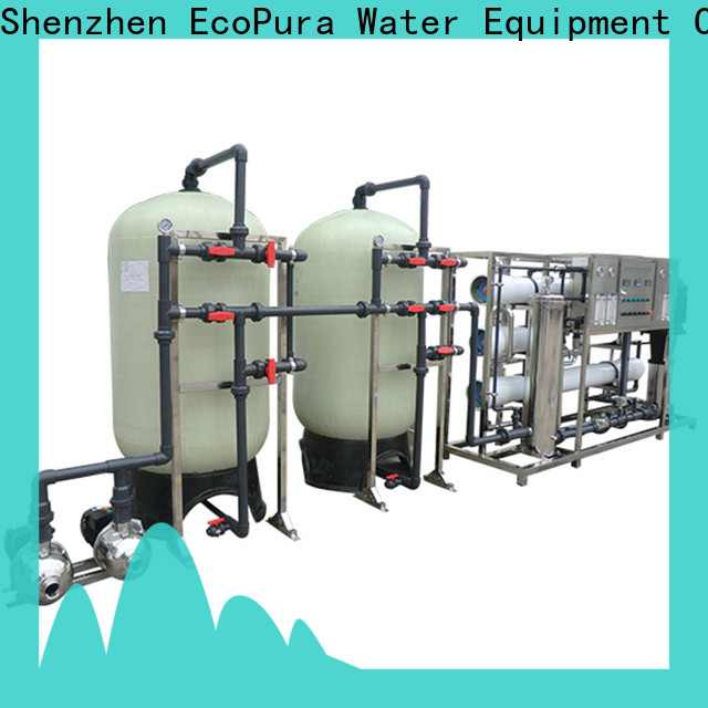 EcoPura strict inspection water treatment equipment for sale wholesaler trader for water purification