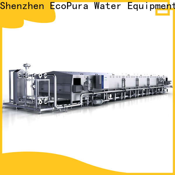 EcoPura tunnel beverage processing equipment factory for retailer