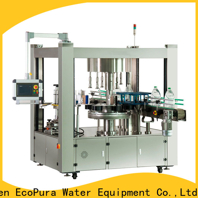 EcoPura sleeve bottle labeling equipment international market for commerce