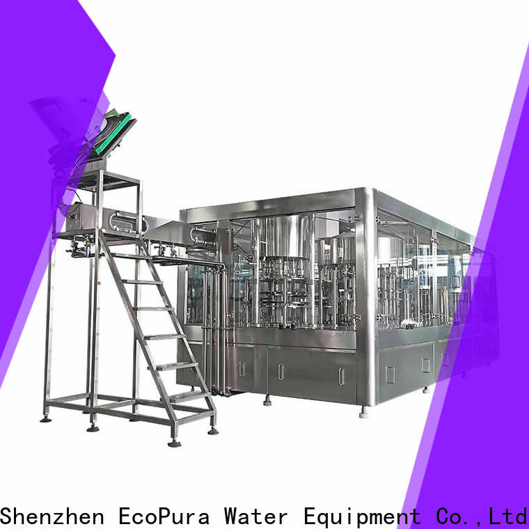 EcoPura 3in1 small liquid filling machine trade partner for beverages