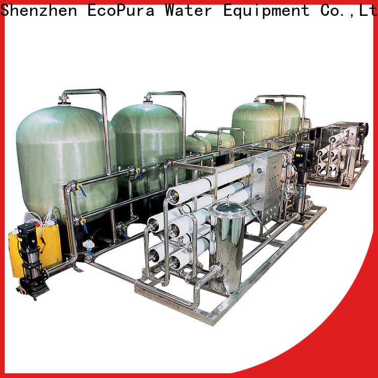 EcoPura 20m3h water treatment equipment manufacturers solution expert for water purification