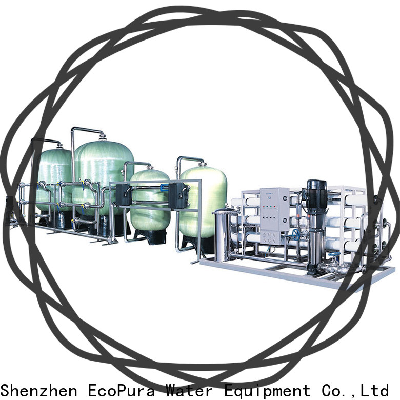 EcoPura standard water treatment plant manufacturers exporter for water purification