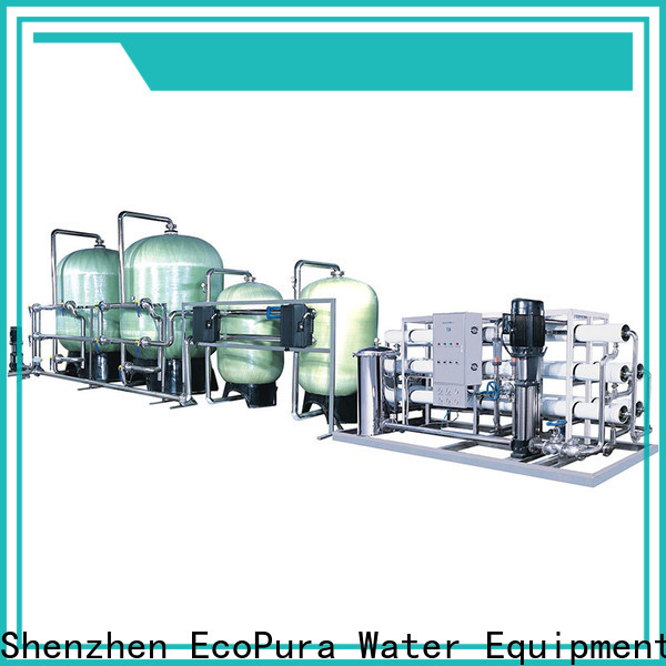 EcoPura 10m3h water treatment machine manufacturers exporter for water purification