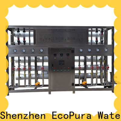 EcoPura premium quality water treatment machine price exporter for water purification