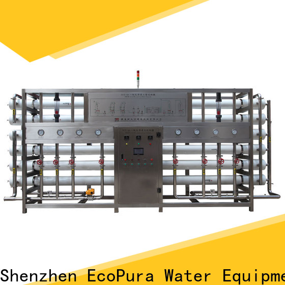 EcoPura standard water treatment equipment solution expert for water purification