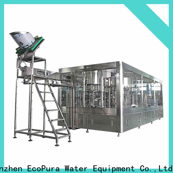 EcoPura filling automatic liquid filling machine trade partner for beverages