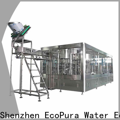 EcoPura hot sale small liquid filling machine trade partner for beverages