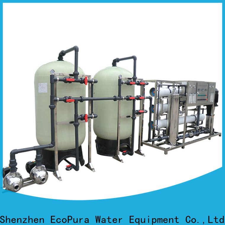 EcoPura strict inspection water treatment equipment for sale exporter for water treatment