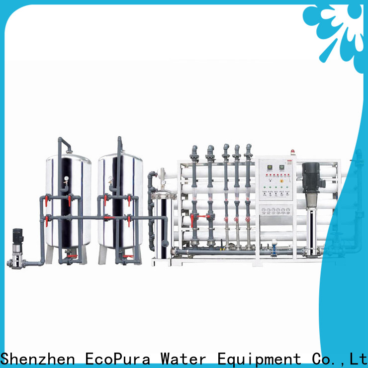 EcoPura 20m3h water treatment equipment manufacturers solution expert for water purification