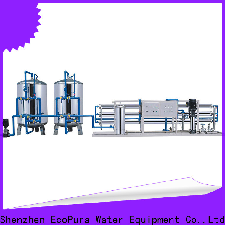 EcoPura standard water treatment equipment exporter for water treatment