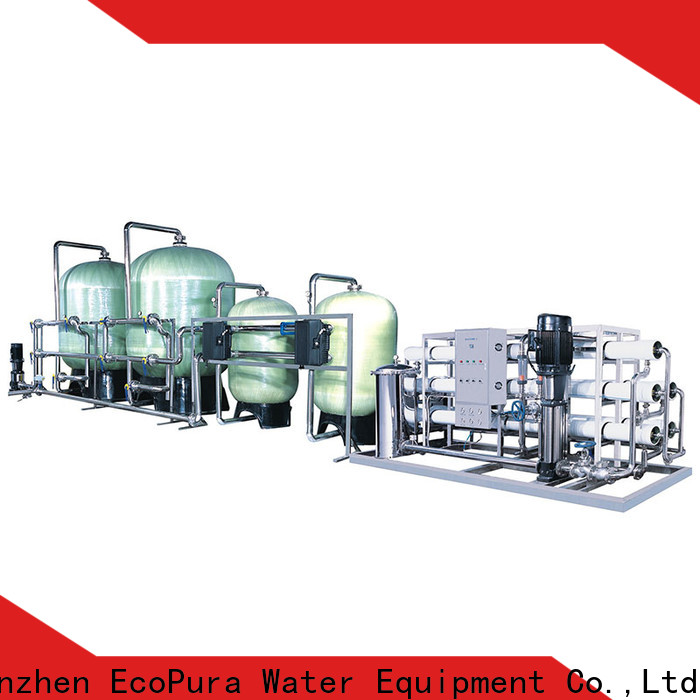 EcoPura standard water treatment process solution expert for water purification