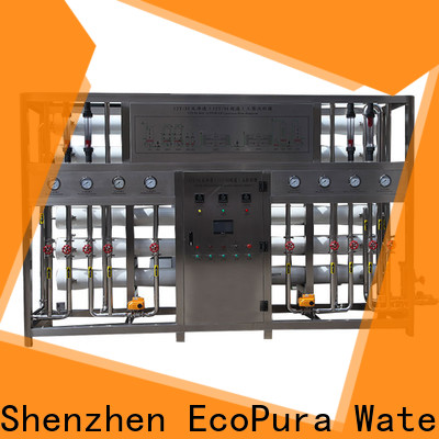 EcoPura 100% quality water treatment machine price exporter for the global market