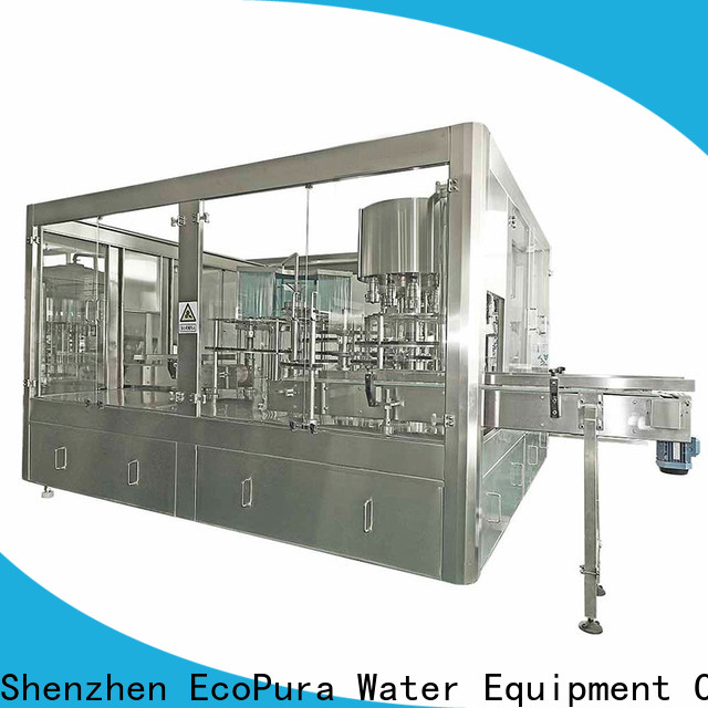 EcoPura hot sale water bottle filling machine producer for factory