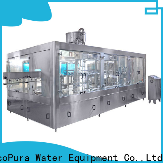 EcoPura automatic carbonated soft drinks filling machine trader for sale