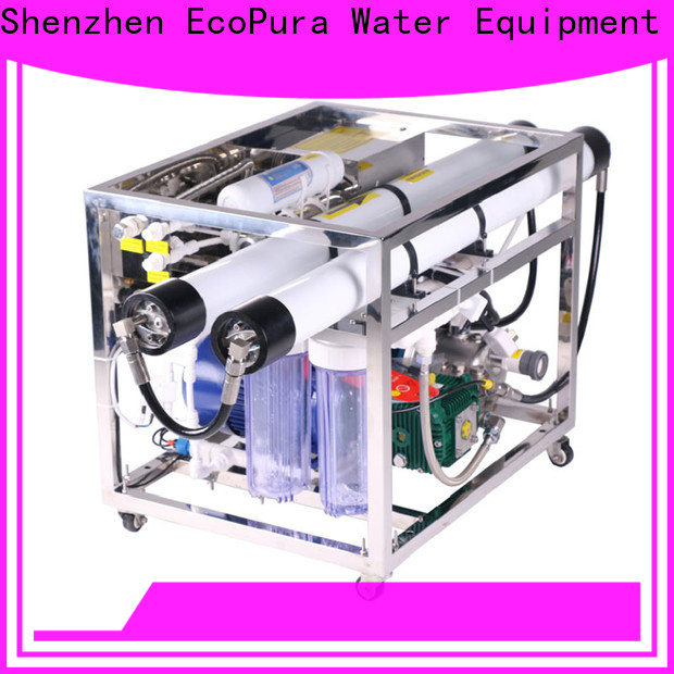 EcoPura 5m3h water treatment machine manufacturers solution expert for the global market
