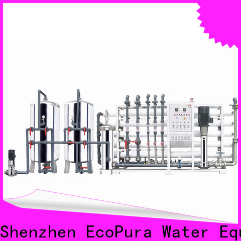 EcoPura standard water treatment solution expert for the global market