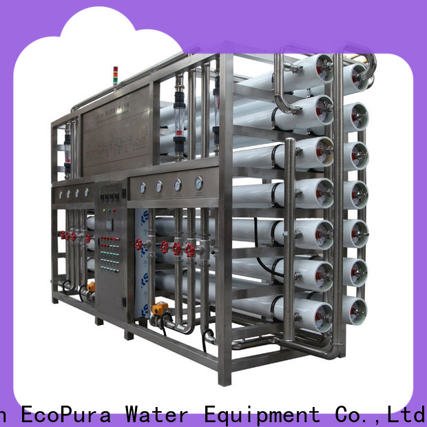 EcoPura strict inspection water treatment equipment supplier exporter for water treatment