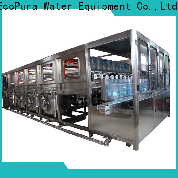 EcoPura machine water bottling equipment manufacturer for commercial production