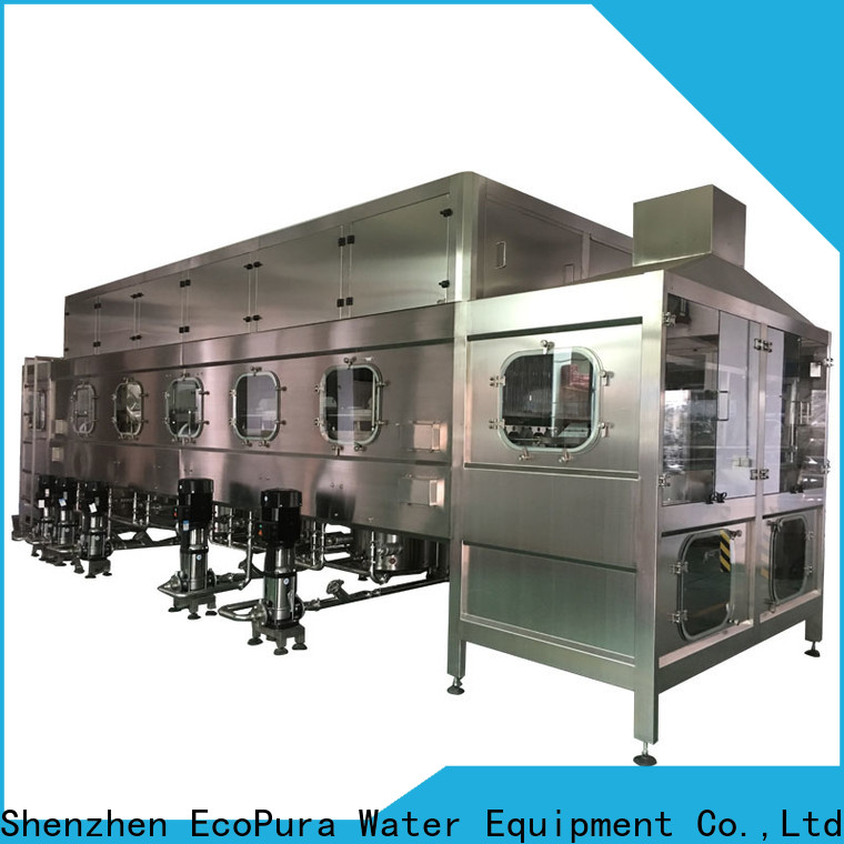 EcoPura 900bph1000bph water bottle filler factory for commercial production
