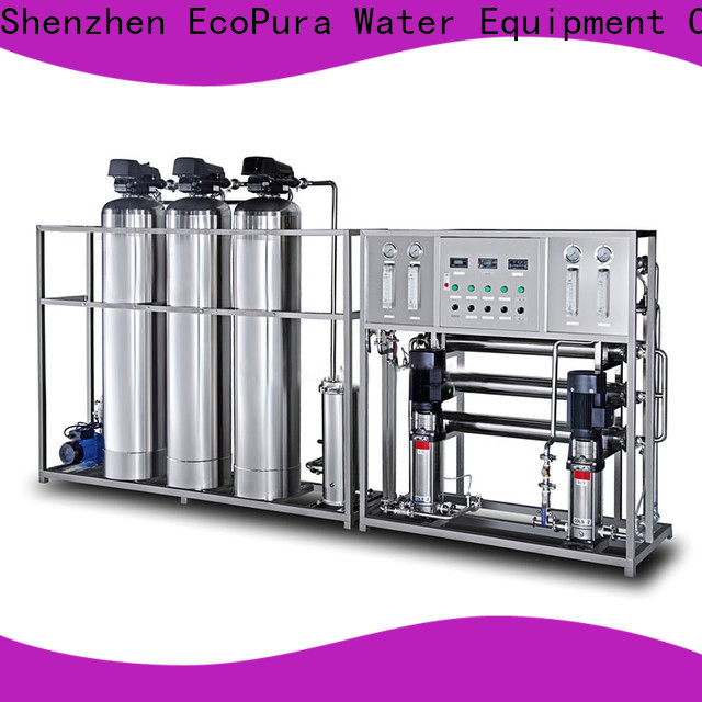 EcoPura 100% quality water treatment equipment exporter for water purification