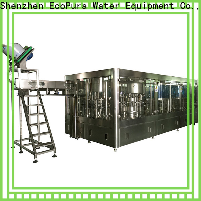 EcoPura ISO9001 certified beer bottling machine purchase online for importer