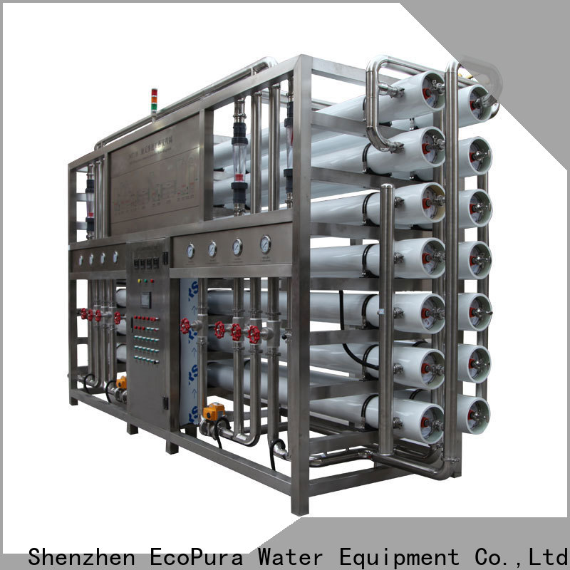 EcoPura strict inspection water treatment machine exporter for the global market