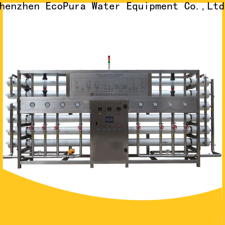 EcoPura standard water treatment equipment manufacturers exporter for water treatment