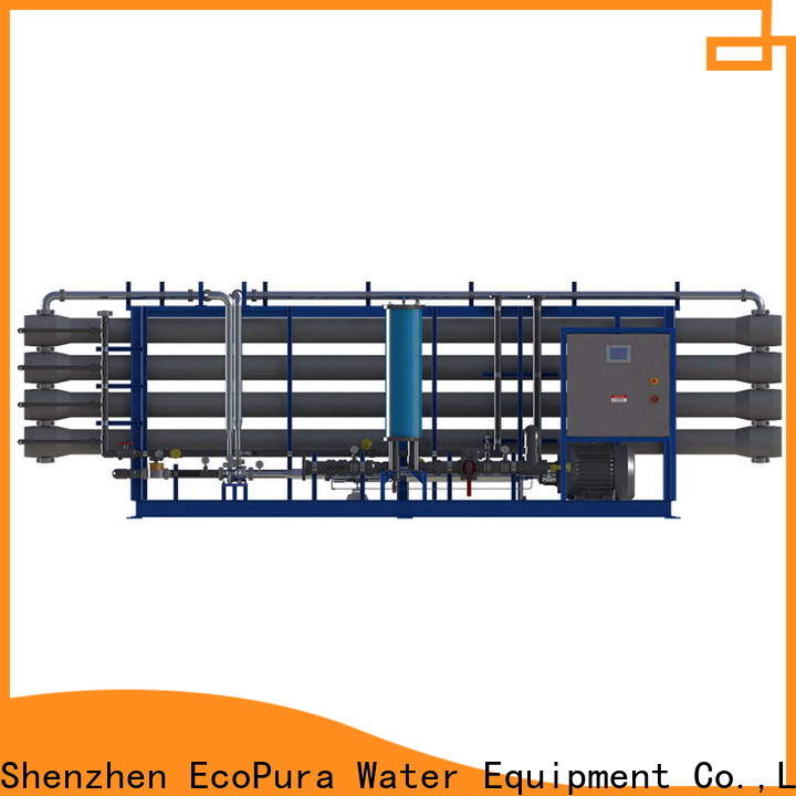 EcoPura 100% quality water processing machine solution expert for water treatment