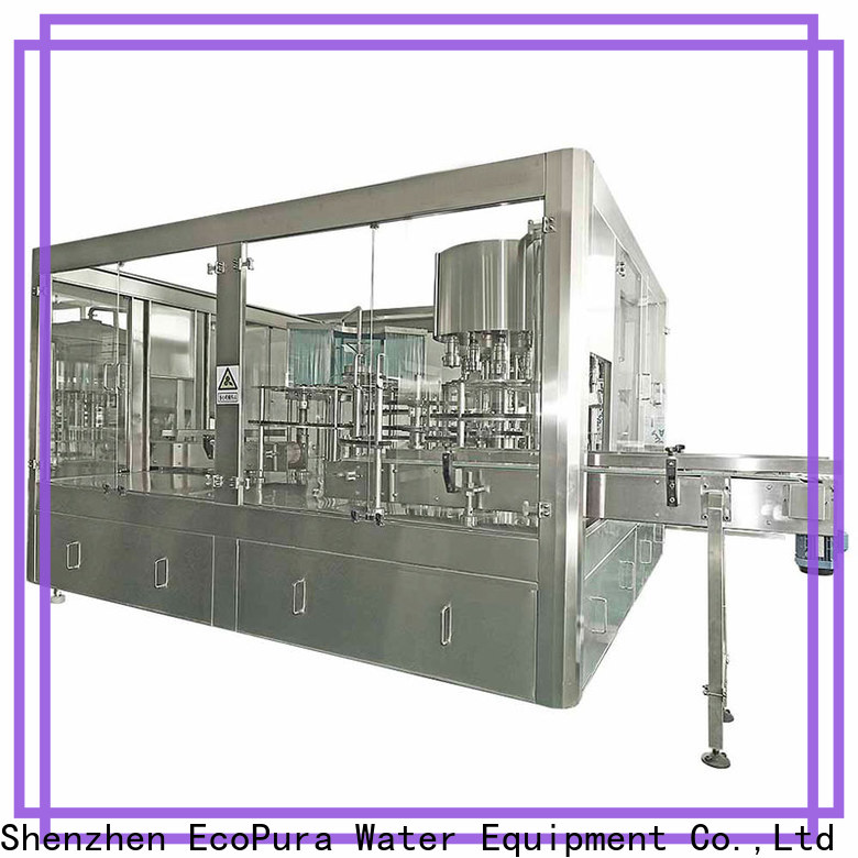 EcoPura 3in1 mineral water filling machine producer for distribution