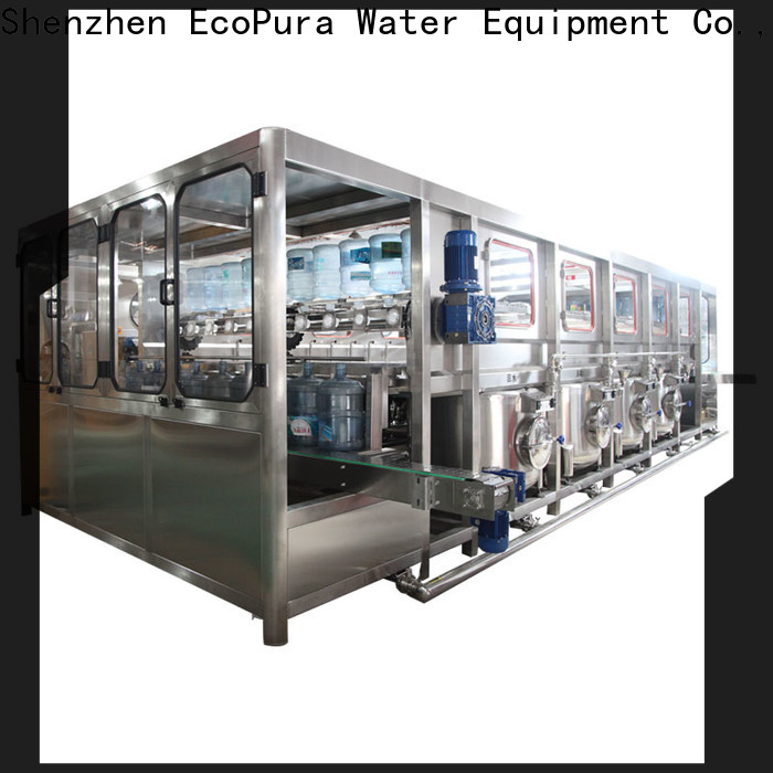 EcoPura 2000bph mineral water bottle filling machine factory for industrial production