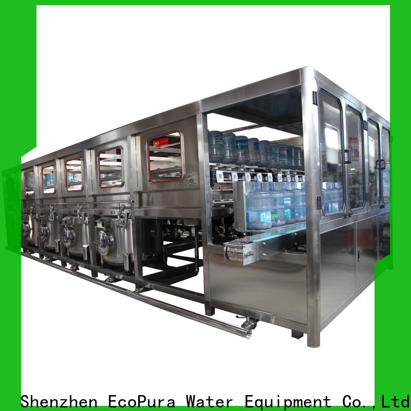 EcoPura machine water bottle filler factory for industrial production